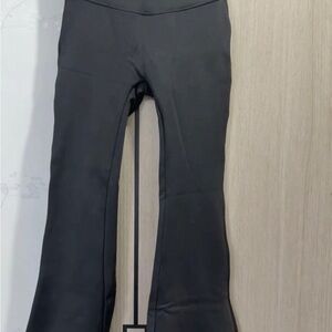 Women's Black Flared Leggings